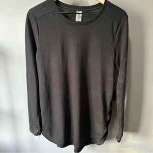 Mono B black casual long sleeve top. Medium. NWT. See description‎